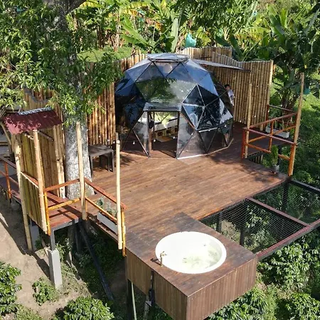 Happy Glamping Quindio - Tipo Domo Traslucido Hotel Calarca Exterior photo