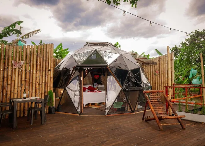 Happy Glamping Quindio - Tipo Domo Traslucido