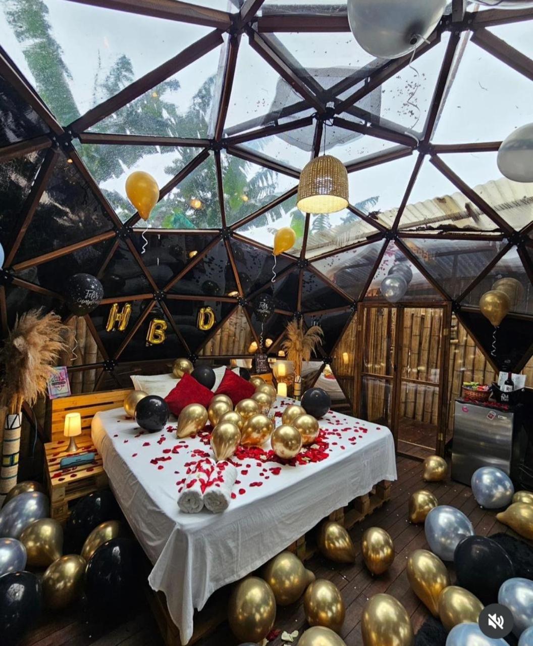Happy Glamping Quindio - Tipo Domo Traslucido Campsite *